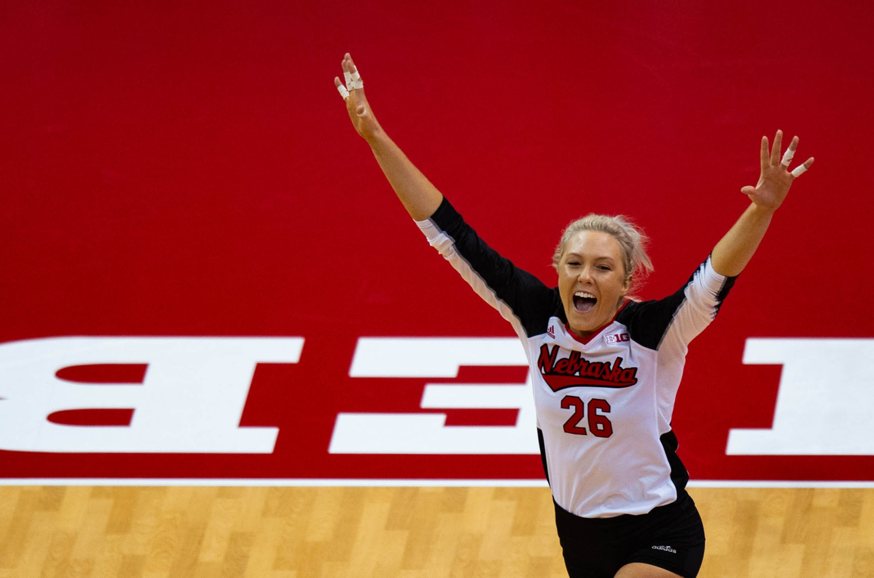 Nebraska volleyball vs. Rutgers, 11/3/18
